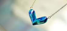 Various blue sea of Heart
