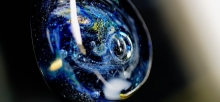 Bubble Planet Galaxy