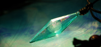 Dreamblue ～ Aquamarine Star ～ 優しい色合いのライトアクアマリンブルー。 ラフォルム ガラスジュエリー ガラスアクセサリー