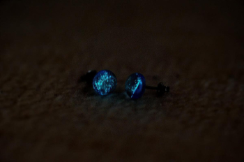 海の煌き ～ 光のしずく ～  ラフォルム ガラスジュエリー ガラスアクセサリー