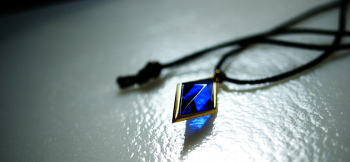 Collaborate Dreamblue 組み紐はフリーサイズ。お好みの長さでご愛用ください。 ラフォルム ガラスジュエリー ガラスアクセサリー