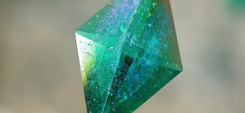 Dreamblue ～ Aquamarine sea ～ ライトアクアマリンブルー、 ラフォルム ガラスジュエリー ガラスアクセサリー