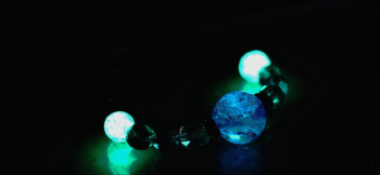 Treasure of Ocean 蓄光加工を施し、昼夜問わずお楽しみいただけます。 ラフォルム ガラスジュエリー ガラスアクセサリー