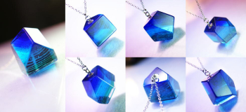 Dream Prism ～ Atmosphere ～ 見る角度により多彩な表情をお楽しみいただけます。 ラフォルム ガラスジュエリー ガラスアクセサリー