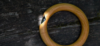 Wood holy ability ～ Celestial ～ 思い入れのあるモチーフをガラスとウッドの素材で仕上げた1点ものの逸品です。 ラフォルム ガラスジュエリー ガラスアクセサリー
