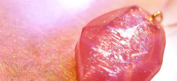 Happiness Petal ～ Jewel reflection ～ 美しいラメが全体に入っています。 ラフォルム ガラスジュエリー ガラスアクセサリー