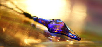 Jewelry ancients 眩いほどの複雑なラメの輝き。写真でお伝え切れないのが残念!! ラフォルム ガラスジュエリー ガラスアクセサリー