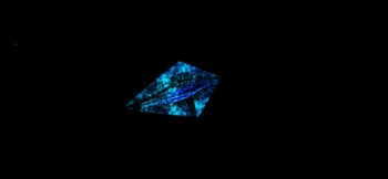 DreamBlue ～ Reflector ～ 神秘的な蓄光が素敵です。 ラフォルム ガラスジュエリー ガラスアクセサリー
