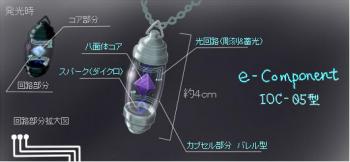 e-component ～ IOC-05型 ～ ラフォルム ガラスジュエリー ガラスアクセサリー