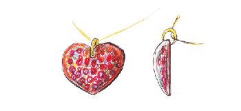 Jewelheart ラフォルム ガラスジュエリー ガラスアクセサリー