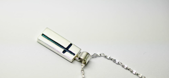 The Lord's Prayer S字ツイストチェーン付きです。 ラフォルム ガラスジュエリー ガラスアクセサリー