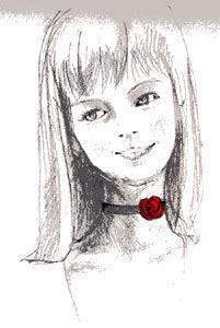 ～情熱の赤いバラ～ ラフォルム ガラスジュエリー ガラスアクセサリー