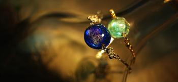 ラフォルム ガラスジュエリー ガラスアクセサリー Quiet sky ～ Sora / ブレスレット  ～ <a href="/products/detail.php?product_id=748">『神秘な水のデュエット』</a>をベースに少しア…