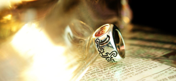 Basic collaboration ring ガラス部分はフラットで、はめ易いです。 ラフォルム ガラスジュエリー ガラスアクセサリー