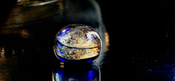 銀河の珠玉 ～ Beyond the milkyway ～ 立体的で美しい宇宙のイメージです。 ラフォルム ガラスジュエリー ガラスアクセサリー