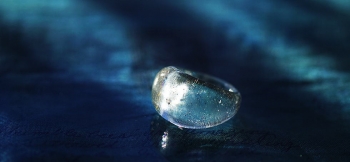 ラフォルム ガラスジュエリー ガラスアクセサリー Chic Universe ～ ring ～ ブルーグレーの優しい色味の中に繊細な煌きを施した、ふっくらとしたフォルムのオリジナルリングが完成いたしました。同時にお作りした3点の作品と共にどうぞ末永…