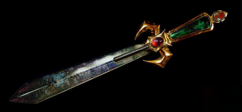 Legendary sword ご希望のイメージを形にした、ガラス素材×Silver925素材の存在感溢れる世界にひとつのオリジナル剣型オブジェ。 ラフォルム ガラスジュエリー ガラスアクセサリー
