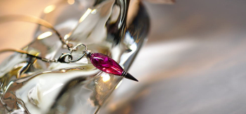 Stylish Pendulum 憧れていらしたモチーフをベースにアレンジを加えてお作りいたしました。 ラフォルム ガラスジュエリー ガラスアクセサリー