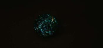 銀河の珠玉 ～ Beyond the milkyway ～ 神秘的な蓄光の光。 ラフォルム ガラスジュエリー ガラスアクセサリー