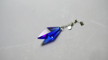 Standard Dreamblue ～ 夏空の風 ～ 『Standard Dreamblue / コバルトブルー』ベース。 ラフォルム ガラスジュエリー ガラスアクセサリー