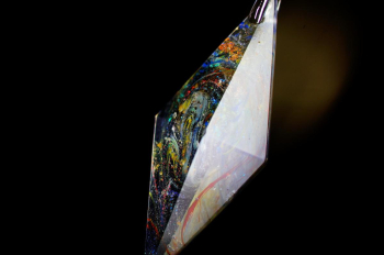 ラフォルム ガラスジュエリー ガラスアクセサリー Dreamblue ～ Galactic Crystal ～ 『Dreamblue ～ Galactic Crystal ～』は、ガラスの透明感と光の表情を生かした耳元を彩るガラスジュエリーです。…