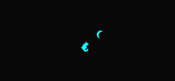 Moon of luck ～ EXIST  ～ 光を吸収する度にターコイズブルーの光が神秘的に光ります。 ラフォルム ガラスジュエリー ガラスアクセサリー