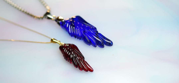 Raptor's wing ～ 最愛 ～ 様々なシーンでお楽しみいただければ幸いです。 ラフォルム ガラスジュエリー ガラスアクセサリー