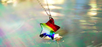 Rainbow starlight festival ~ PURE ~ グラデーションをお楽しみください!! ラフォルム ガラスジュエリー ガラスアクセサリー