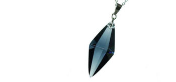 Standard Dreamblue / チャコールグレー チャコールグレーはクールなブラックの透明色です。 ラフォルム ガラスジュエリー ガラスアクセサリー
