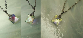 Pyramid Jewel 様々なシーンでお楽しみください。 ラフォルム ガラスジュエリー ガラスアクセサリー