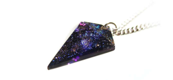 Aurora of Galaxy まさに宇宙(galaxy)の美しさ!! ラフォルム ガラスジュエリー ガラスアクセサリー