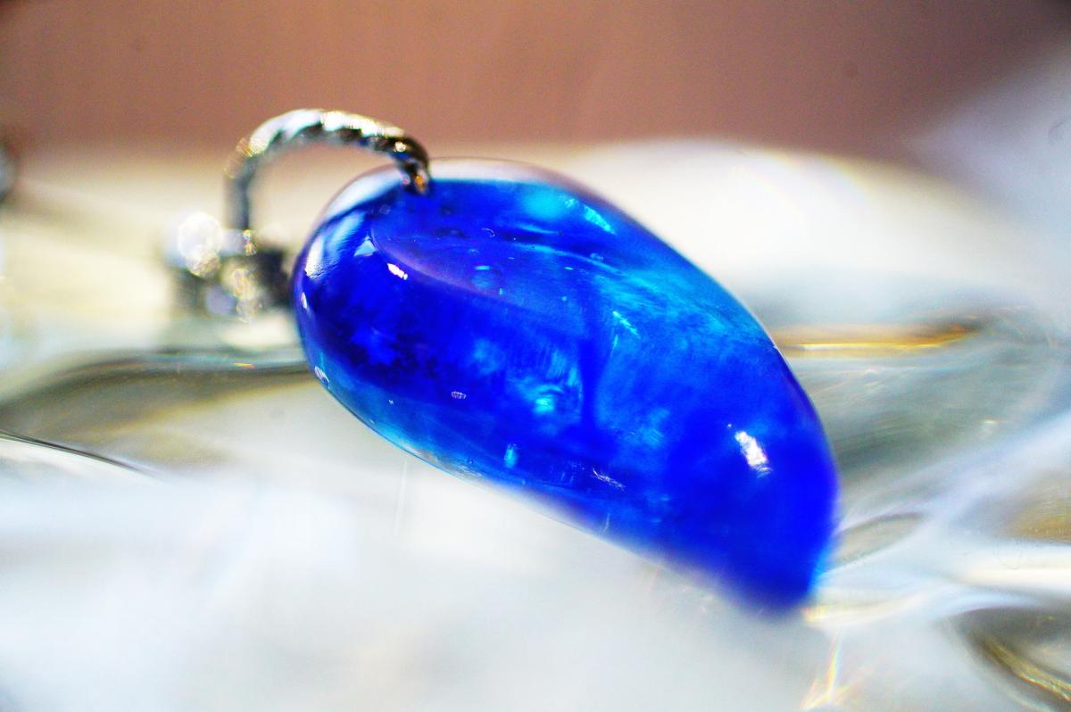 Blue Lagoon ～ 青の交響曲 ～ ラフォルム ガラスジュエリー ガラスアクセサリー