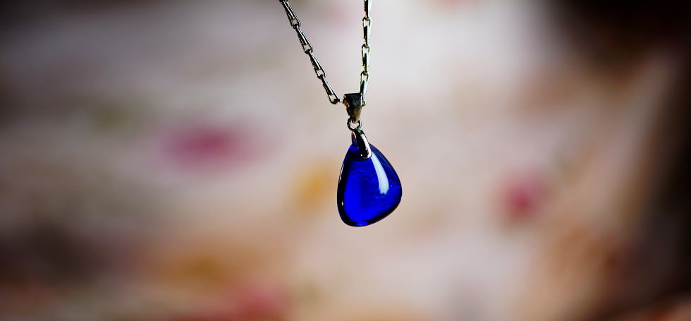 PETIT BLUE BERRY ラフォルム ガラスジュエリー ガラスアクセサリー