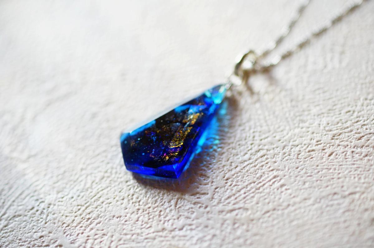 セノーテの煌き ～ 永遠の光 ～ ラフォルム ガラスジュエリー ガラスアクセサリー