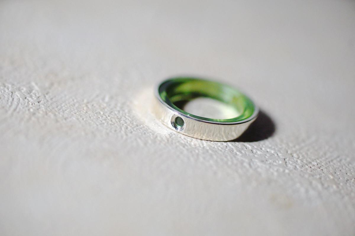 Rebirth of Memories ～ 緑の輝き ～ ラフォルム ガラスジュエリー ガラスアクセサリー