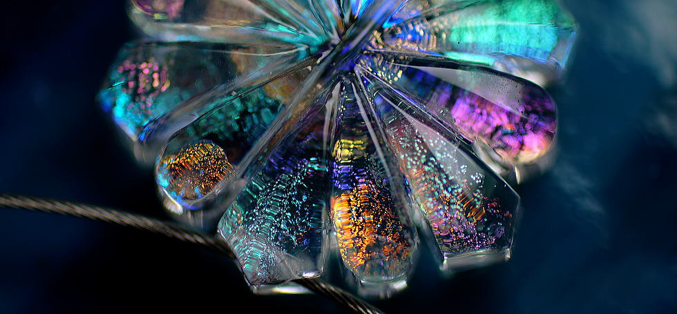 聖氷の花 ラフォルム ガラスジュエリー ガラスアクセサリー