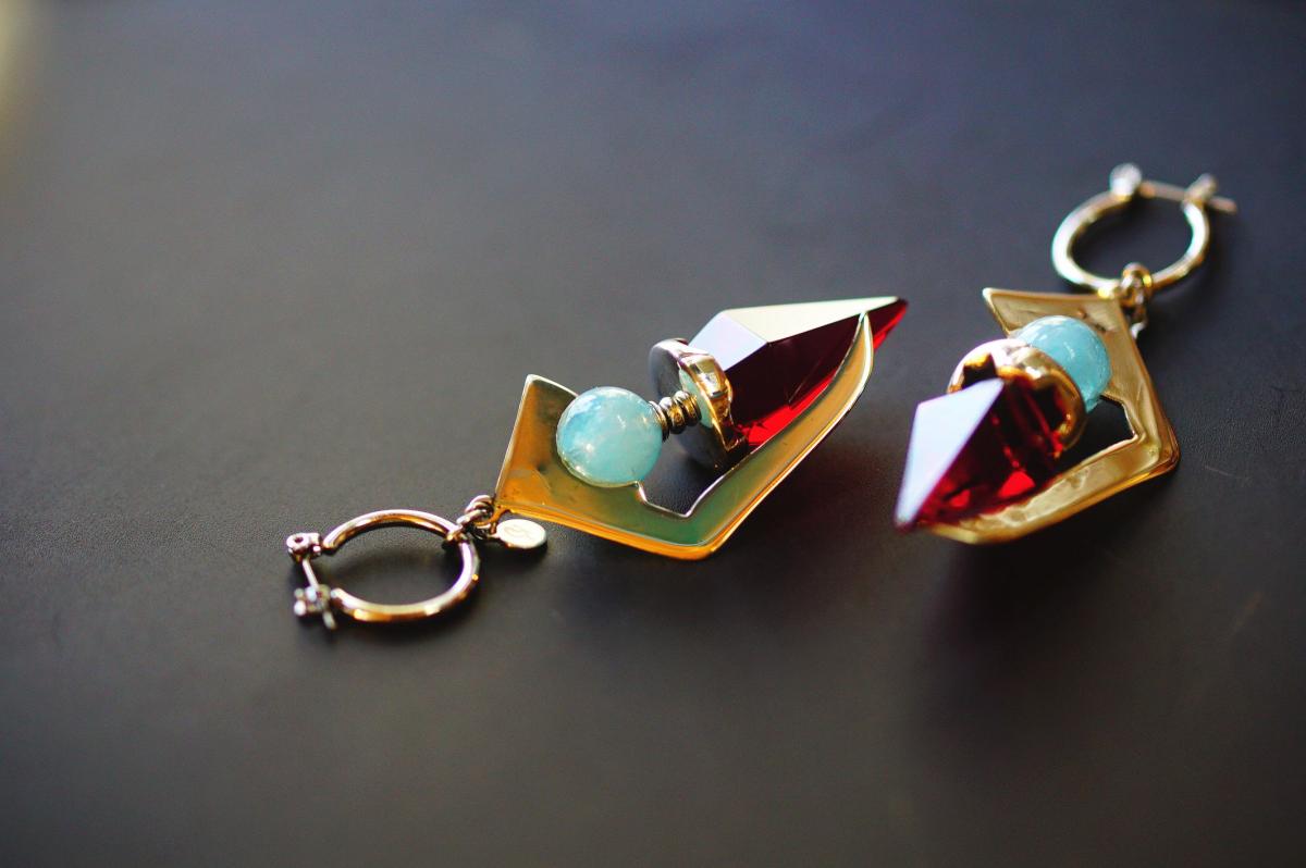 EmotionⅢ ラフォルム ガラスジュエリー ガラスアクセサリー