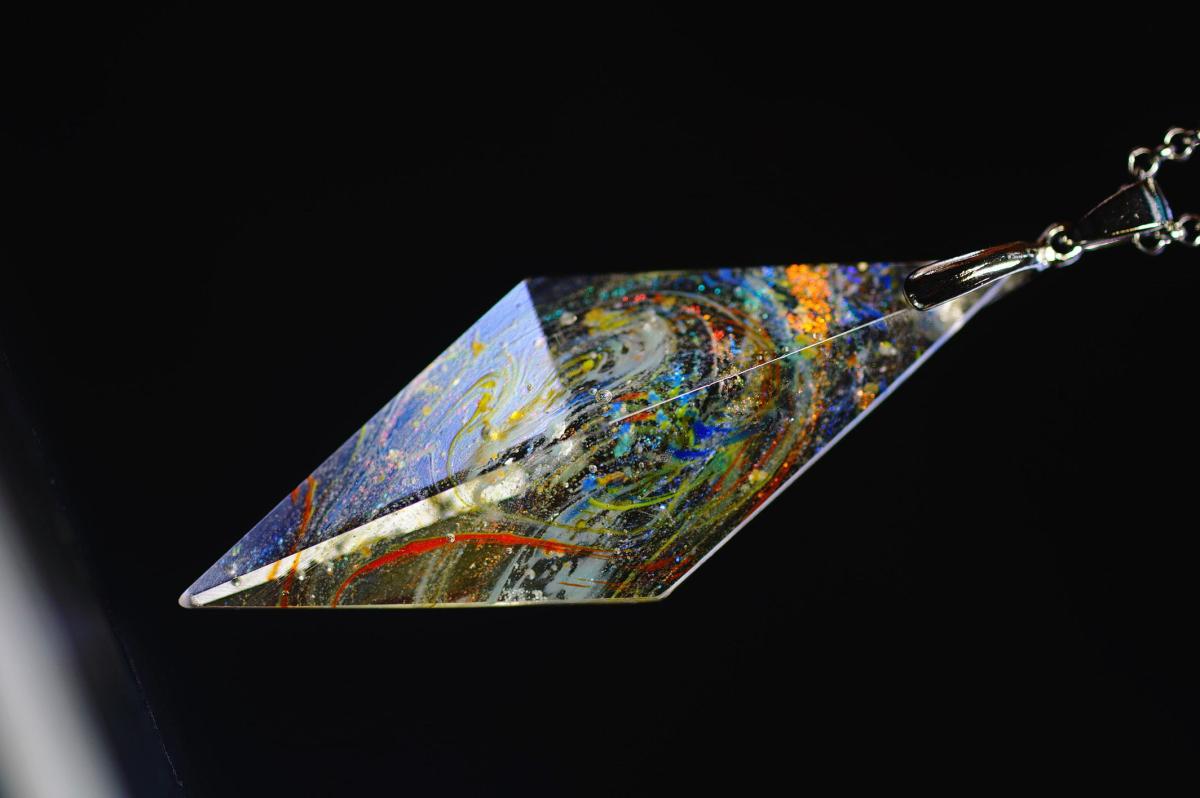 Dreamblue ～ Galactic Crystal ～ ラフォルム ガラスジュエリー ガラスアクセサリー