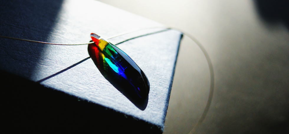Rainbow sword ラフォルム ガラスジュエリー ガラスアクセサリー