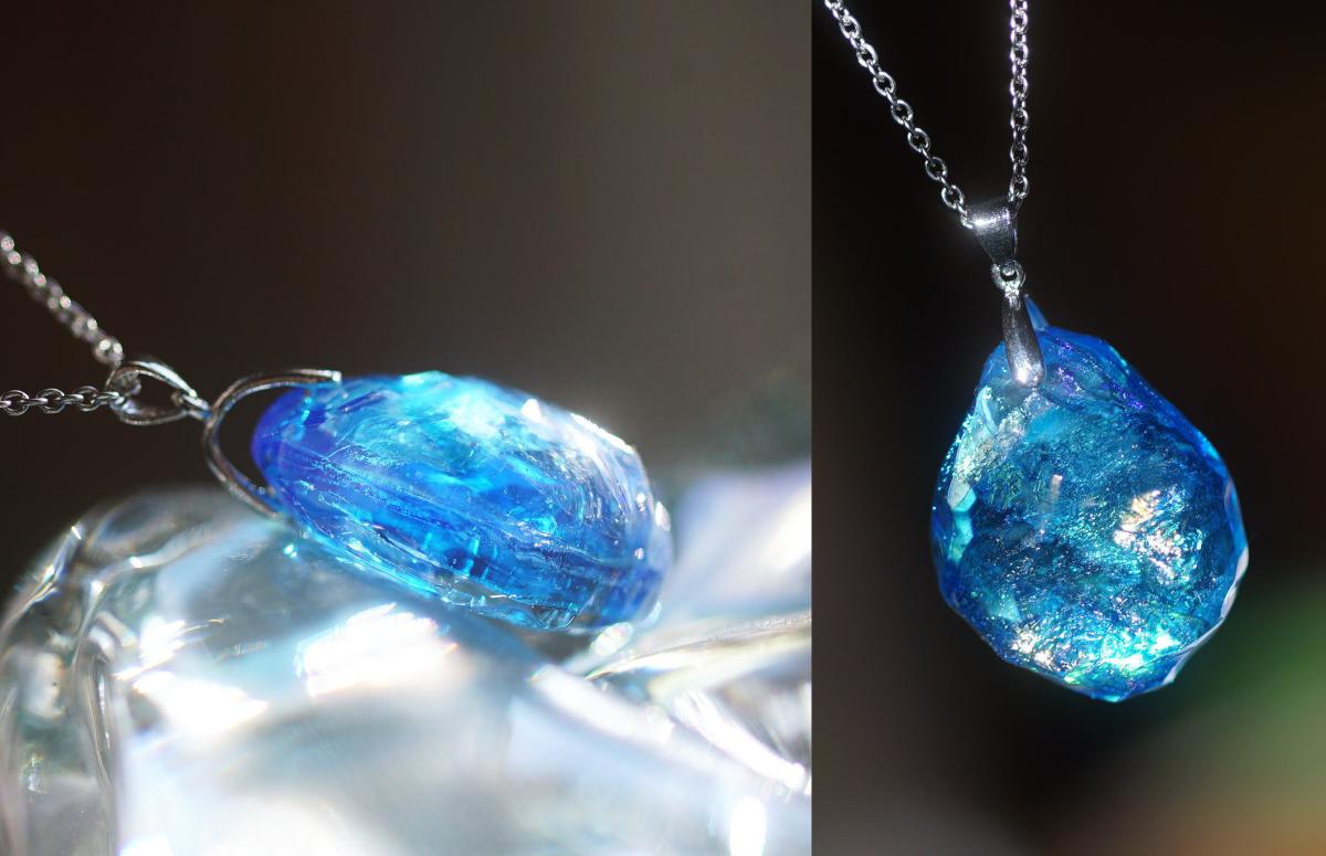 水の誕生 ～ 煌きの世界 ～ ラフォルム ガラスジュエリー ガラスアクセサリー