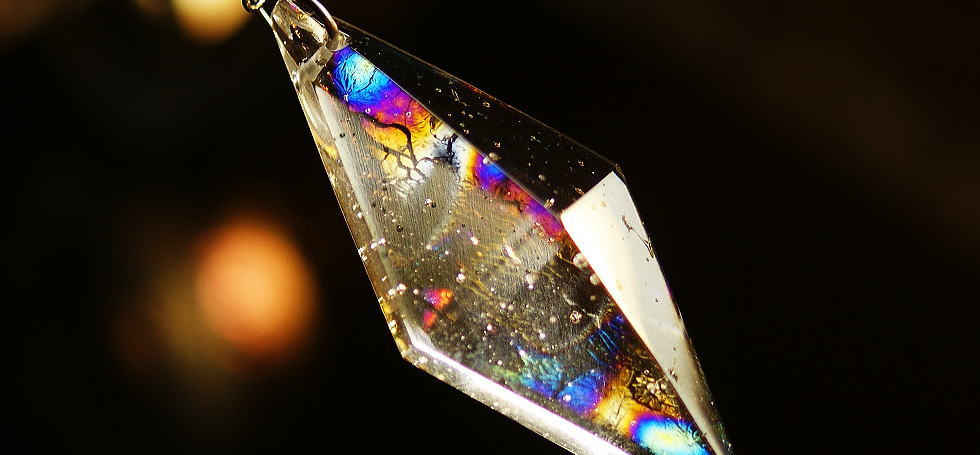 Pure dream ～ Crystal pyramid ～ ラフォルム ガラスジュエリー ガラスアクセサリー