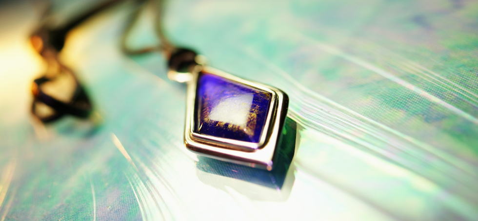 DEEP BLUE SKY ラフォルム ガラスジュエリー ガラスアクセサリー