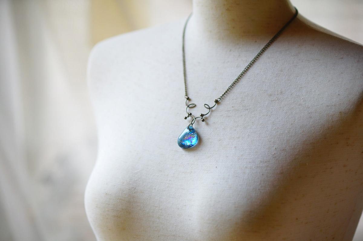 Aquatic Bean ラフォルム ガラスジュエリー ガラスアクセサリー