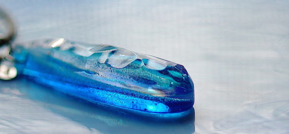 Water universe ～ 煌きの天の川 ～ ラフォルム ガラスジュエリー ガラスアクセサリー