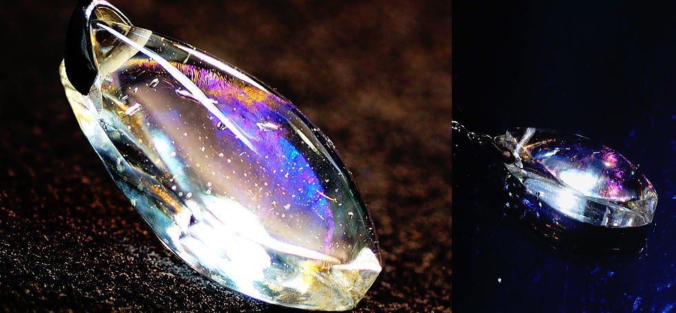 Transparence Aurora ラフォルム ガラスジュエリー ガラスアクセサリー