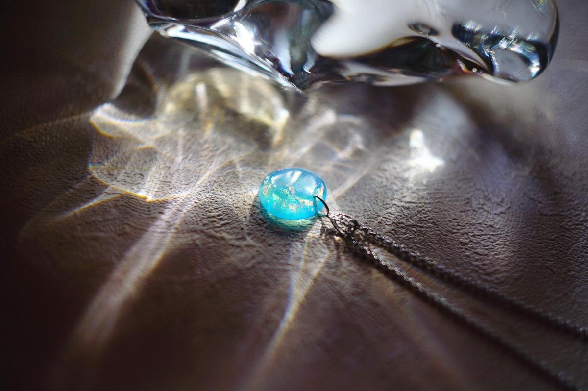 虹色の海辺 ～ 春 ～ ラフォルム ガラスジュエリー ガラスアクセサリー