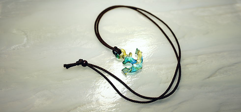 GLASS ANCHOR ～ ガラスの錨 ～ ラフォルム ガラスジュエリー ガラスアクセサリー