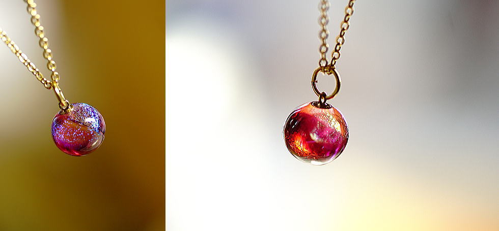 Ruby passion planet ラフォルム ガラスジュエリー ガラスアクセサリー