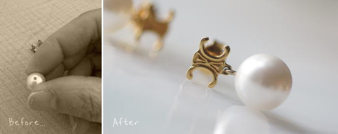 アクセサリーの修理・リフォームを承ります。