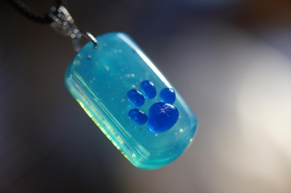 Stellar Paw Tag ラフォルム ガラスジュエリー ガラスアクセサリー